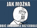 Jajecznica bez cebuli