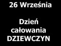 26 września - dzień całowania dziewczyn