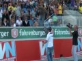 Pijany Polak na niemieckim meczu