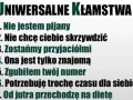 Uniwersalne kłamstwa