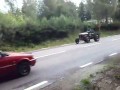 Traktor z silnikiem V8