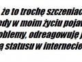 Wiem, że to trochę szczeniackie