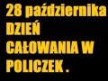 Dzień całowania w policzek