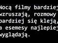 Nocą filmy bardziej wzruszają