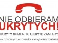 Nie odbieram ukrytych...