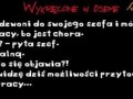 Kobieta z rana dzwoni do swojego szefa