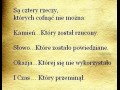 Są cztery rzeczy
