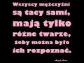 Wszyscy mężczyźni są tacy sami