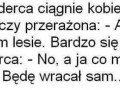 Seryjny morderca ciągnie kobietę do lasu...
