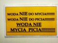 Woda nie do...
