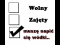 Status na dzisiejszy wieczór