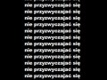 To nie takie proste...