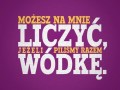 Możesz na mnie liczyć