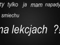 Napady śmiechu na lekcjach