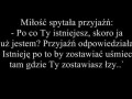 Miłość spytała przyjaźń