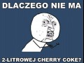 2-litrowa cherry coke