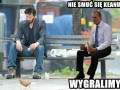 Keanu Reeves i Donald Tusk