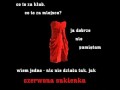 Czerwona sukienka