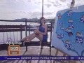 Karolina Dobrowolska - niebieska mini
