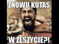 Kutas w zeszycie
