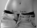 Kiss me here