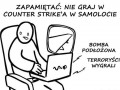 W samolocie