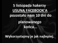 Koniec z facebookiem