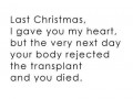 Last christmas i gave you my heart