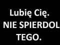 Lubie cie