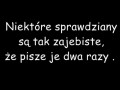 Zajebiste sprawdziany