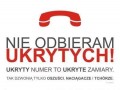 Nie odbieram ukrytych