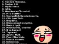 Ulubione seriale, programy numerów z dziennika