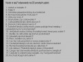 Odpowiedz na 20 pytań