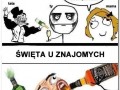 Święta w domu, święta u znajomych
