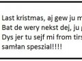Last kristmas