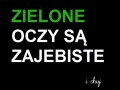 Zielone oczka