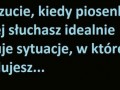 To uczucie...