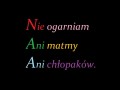 Nie ogarniam