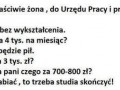 Dowcip - Przychodzi baba do urzędu pracy