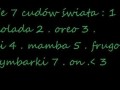 Moje 7 cudów