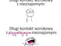 Długi kontakt wzrokowy