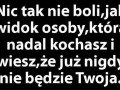 Nic tak nie boli