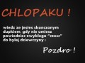 Skończony dupek