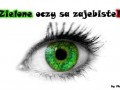 Zielone oczy