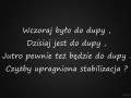 Do dupy