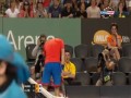 Niesamowite akcje Llodra vs Murray