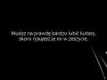 Kutasy w zeszycie