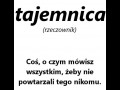 Tajemnica