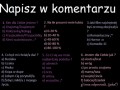 Napisz w komentarzu