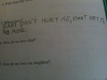 Dont hurt me